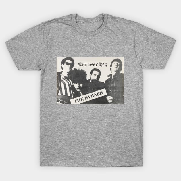 New Rose 1976 T-Shirt by Pop Fan Shop